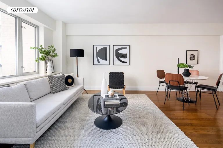 New York City Real Estate | View 211 East 51st Street, 5C | Living Room | View 2