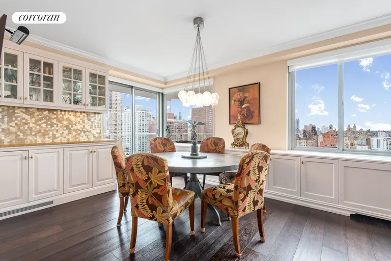 New York City Real Estate | View 300 East 74th Street, 28C | Dining Alcove | View 4