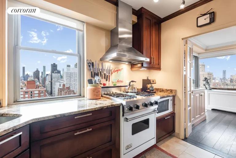 New York City Real Estate | View 300 East 74th Street, 28C | Kitchen | View 6