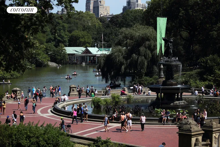 New York City Real Estate | View 300 Central Park West, 18/19D | Bethesda Fountain | View 16