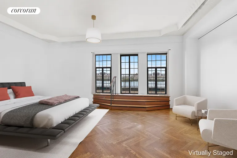 New York City Real Estate | View 300 Central Park West, 18/19D | Primary Bedroom | View 9