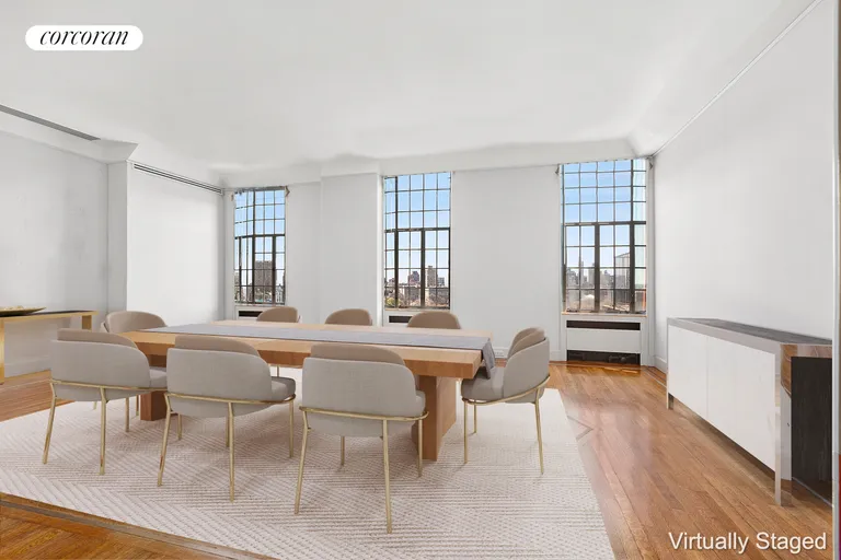 New York City Real Estate | View 300 Central Park West, 18/19D | Formal Dining Room | View 4