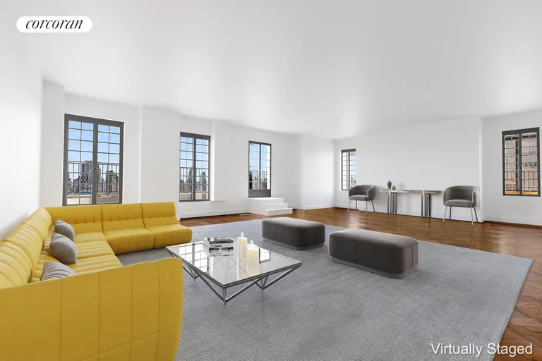 New York City Real Estate | View 300 Central Park West, 18/19D | Living Room | View 2