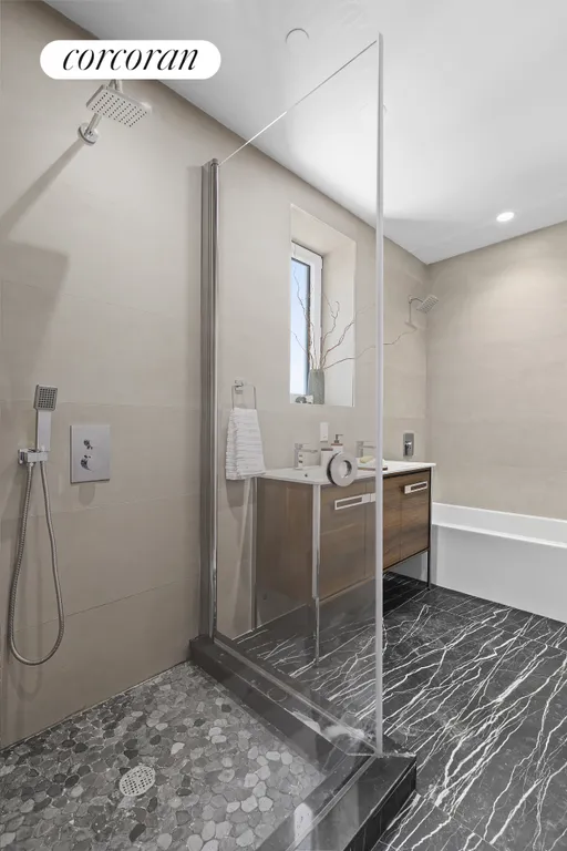 New York City Real Estate | View 1105 Cortelyou Road, PH6 | Primary Bathroom | View 10