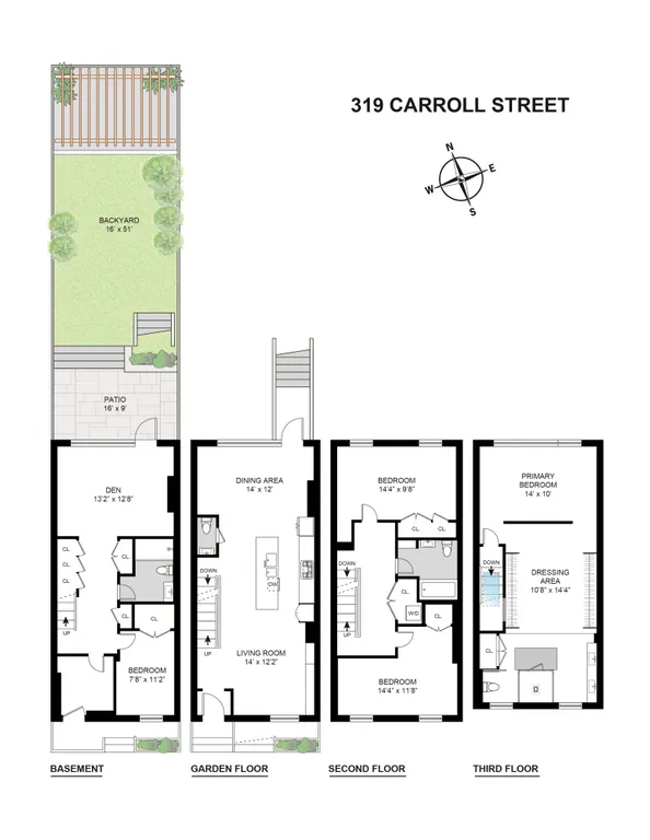319 Carroll Street | floorplan | View 17