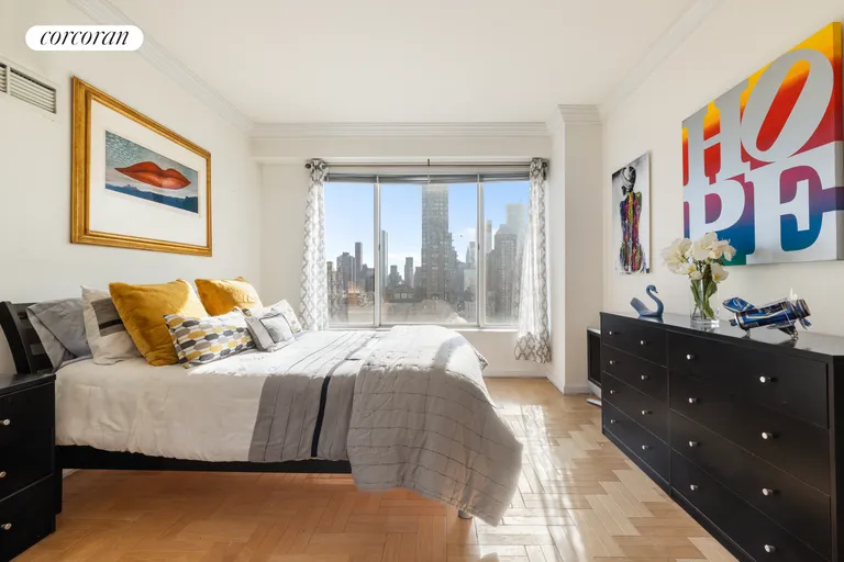 New York City Real Estate | View 200 East 69th Street, 27C | Bedroom | View 9