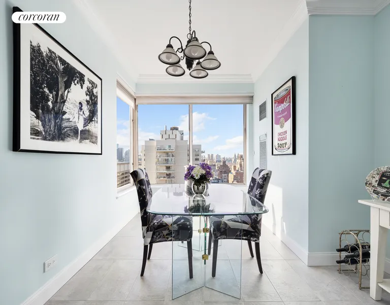 New York City Real Estate | View 200 East 69th Street, 27C | Dining Area | View 6