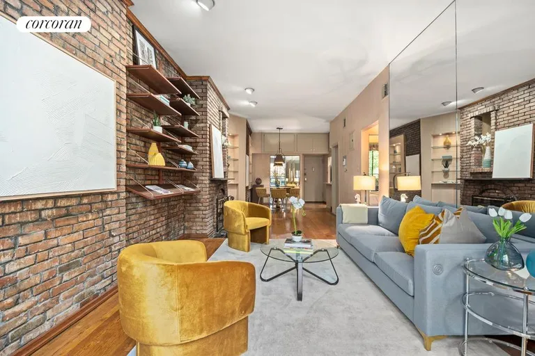 New York City Real Estate | View 243 East 77th Street, 2B | High Ceilings, exposed Brick | View 2
