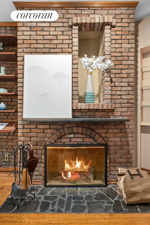 New York City Real Estate | View 243 East 77th Street, 2B | Working Wood burning Fireplace | View 4