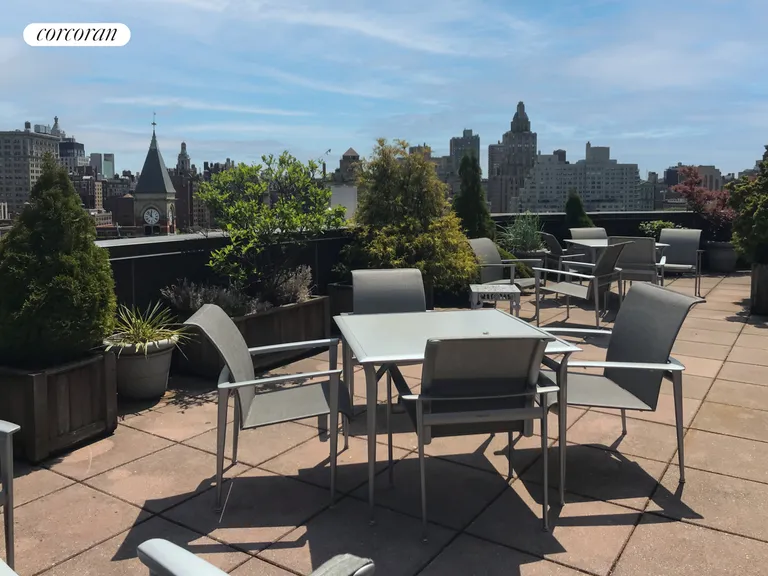 New York City Real Estate | View 33 Greenwich Avenue, 12F | Roof Deck | View 11