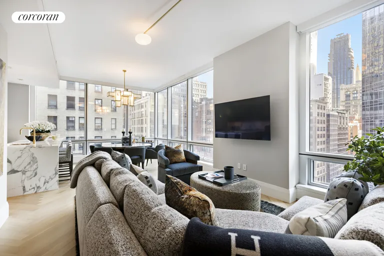 New York City Real Estate | View 172 Madison Avenue, 8A | Living Room | View 2