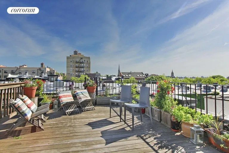 New York City Real Estate | View 172 Sterling Place, 8 | Terrace | View 5