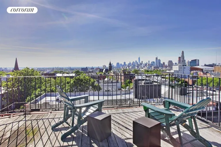 New York City Real Estate | View 172 Sterling Place, 8 | Roof Deck | View 11
