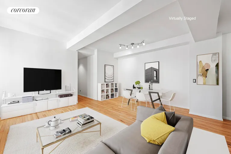 New York City Real Estate | View 43 West 61st Street, 19H | Living Room | View 2