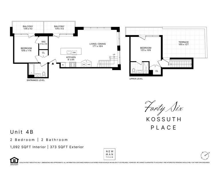 46 Kossuth Place, 4B | floorplan | View 12