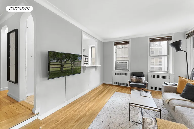 New York City Real Estate | View 305 West 52Nd Street, 4G | Sunken Living Room | View 5