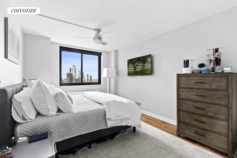 New York City Real Estate | View 347 West 57th Street, 43A | Primary Bedroom | View 2