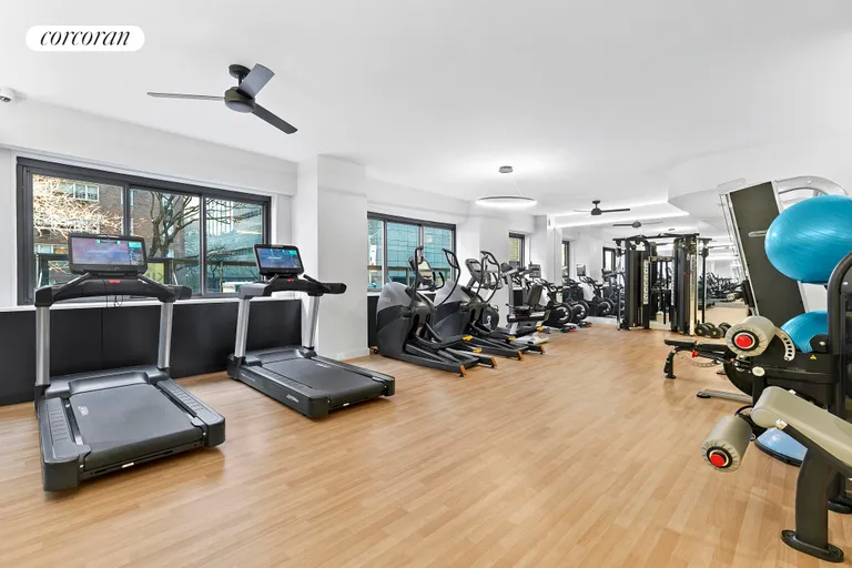 New York City Real Estate | View 347 West 57th Street, 43A | Complimentary Gym in building | View 16