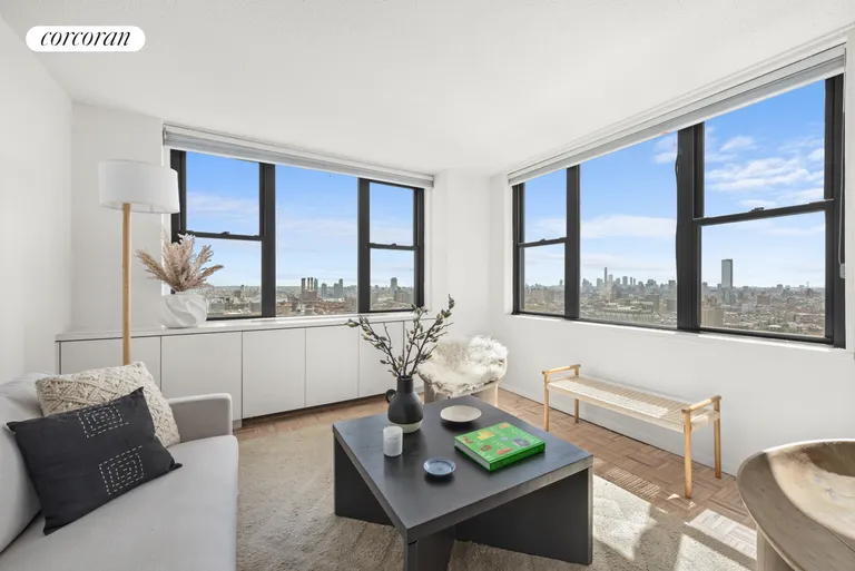 New York City Real Estate | View 201 East 17th Street, 30A | 1 Bed, 1 Bath | View 1