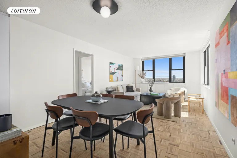 New York City Real Estate | View 201 East 17th Street, 30A | Dining Area | View 3