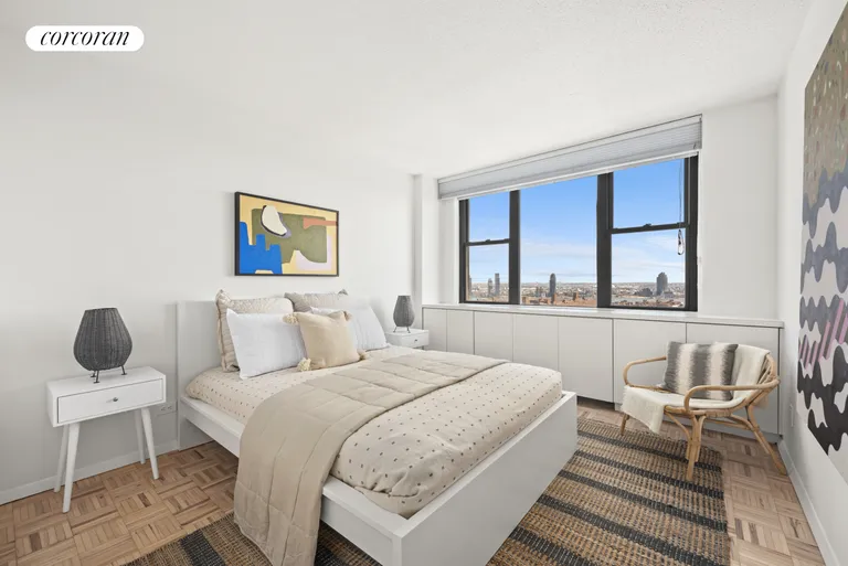 New York City Real Estate | View 201 East 17th Street, 30A | Bedroom | View 7