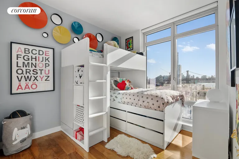 New York City Real Estate | View 2 Northside Piers, 12A | Bedroom | View 6