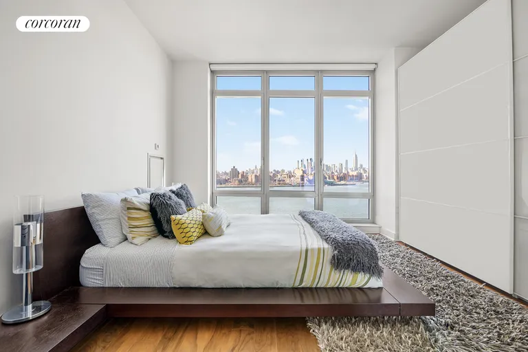 New York City Real Estate | View 2 Northside Piers, 12A | Bedroom | View 5