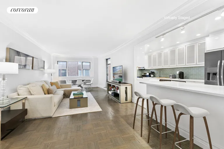 New York City Real Estate | View 301 East 66th Street, 8K | Living Room | View 3