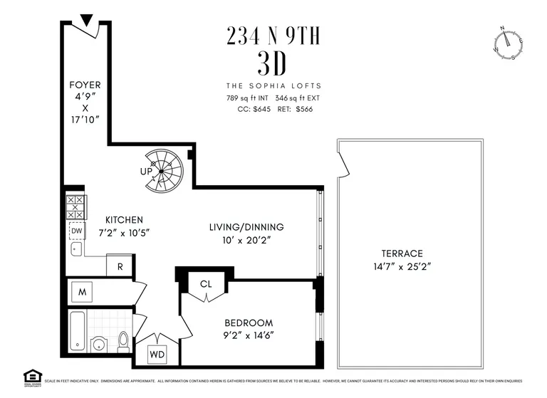 234 North 9th Street, 3D | floorplan | View 14