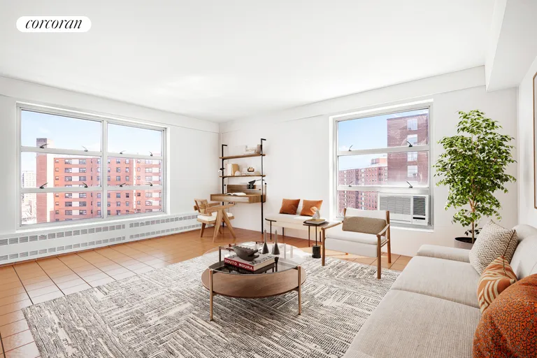New York City Real Estate | View 80 LaSalle Street, 17C | 1 Bed, 1 Bath | View 1