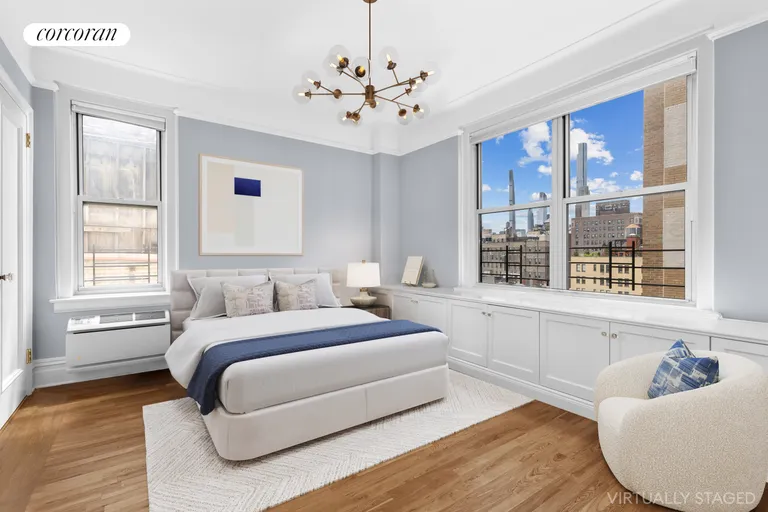 New York City Real Estate | View 174 West 76th Street, 10J | Primary Bedroom | View 2