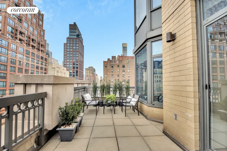 New York City Real Estate | View 400 East 51st Street, 9A | Private Terrace | View 7
