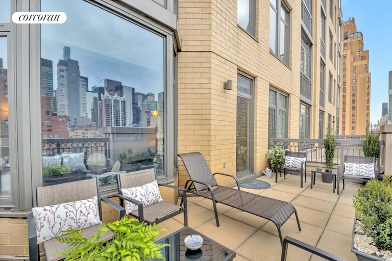 New York City Real Estate | View 400 East 51st Street, 9A | Private Terrace | View 2