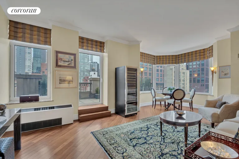 New York City Real Estate | View 400 East 51st Street, 9A | Living Room | View 3