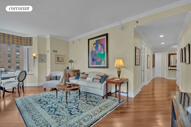 New York City Real Estate | View 400 East 51st Street, 9A | Foyer / Living Room | View 4