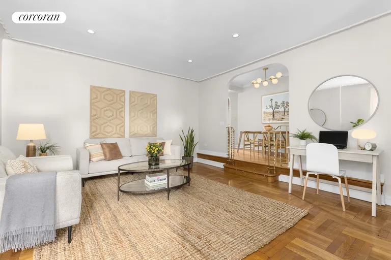 New York City Real Estate | View 25 Plaza Street West, 2E | Living Room | View 2