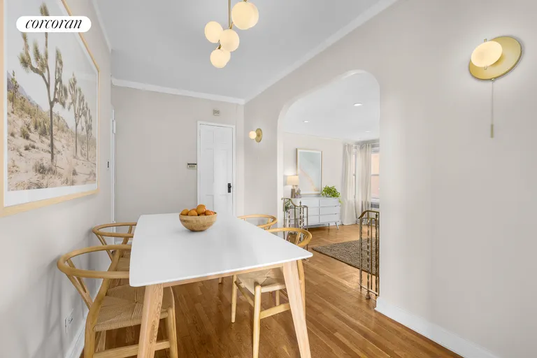 New York City Real Estate | View 25 Plaza Street West, 2E | Dynamite Dining Room | View 3