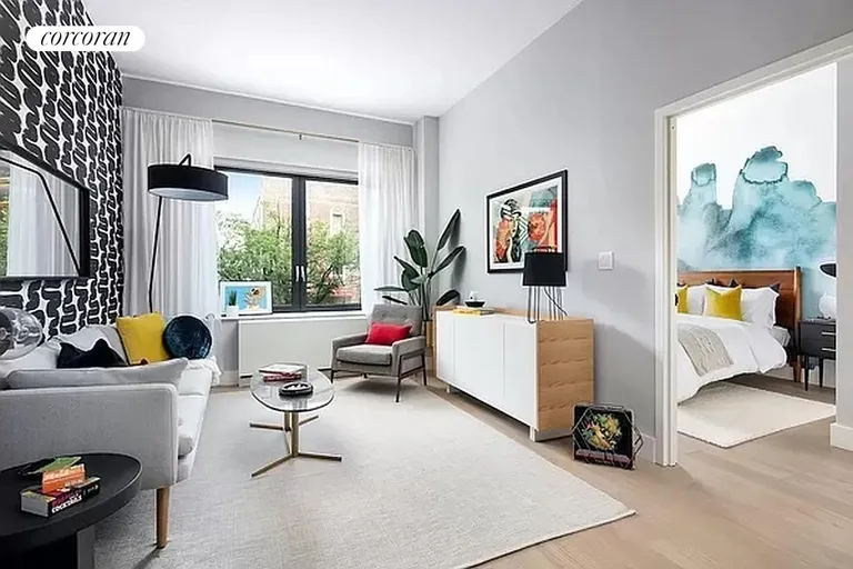 New York City Real Estate | View 176 Woodward Avenue, 4256 | Living Room | View 8