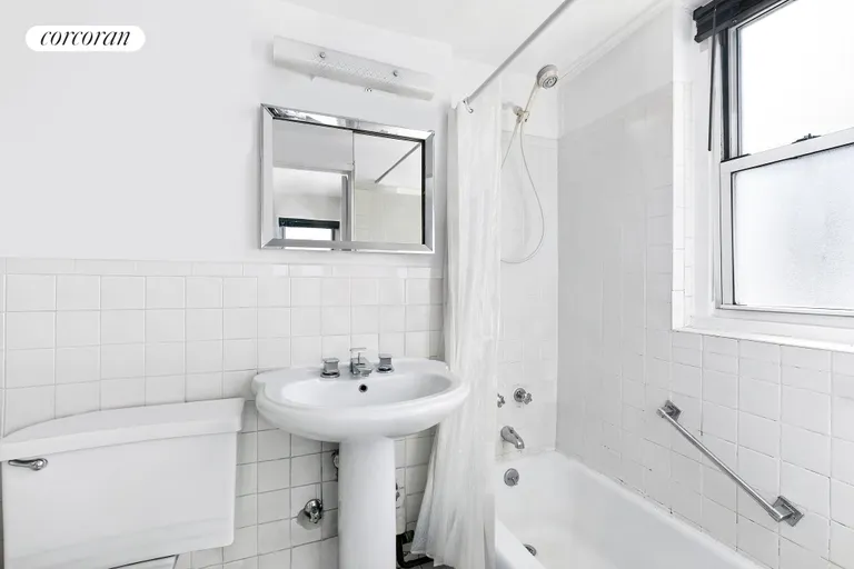 New York City Real Estate | View 77 East 12th Street, 20E | Bathroom with Window | View 11