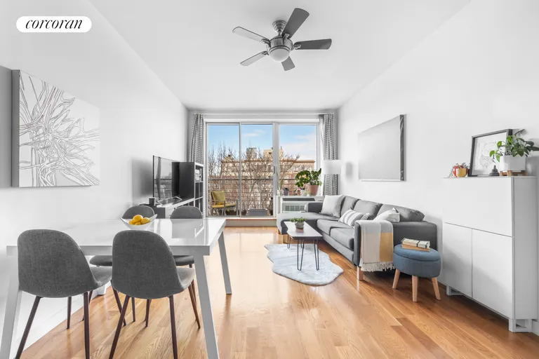 New York City Real Estate | View 111 Monroe Street, 5B | 1 Bed, 1 Bath | View 1