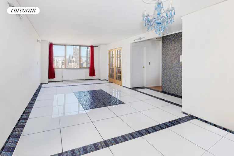 New York City Real Estate | View 301 East 79th Street, 19H | Fab Views from Living room | View 4