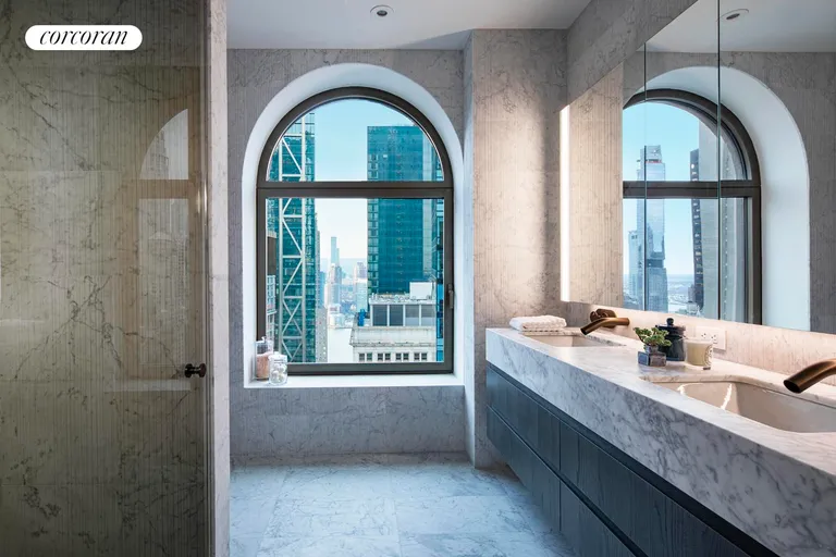 New York City Real Estate | View 130 William Street, 55D | Full Bathroom | View 5