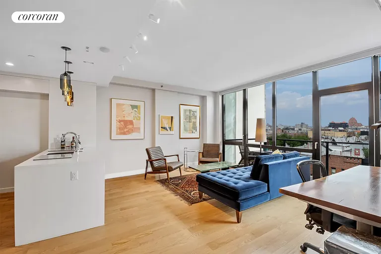 New York City Real Estate | View 2100 Bedford Avenue, 8E | Living Room | View 2