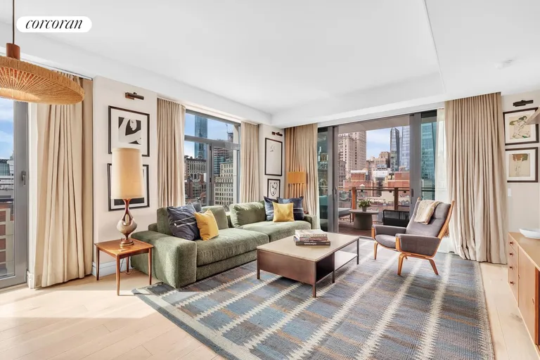New York City Real Estate | View 181 East 28th Street, 1602 | Living Room | View 2