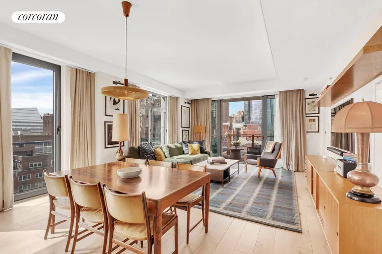 New York City Real Estate | View 181 East 28th Street, 1602 | Living Room | View 3