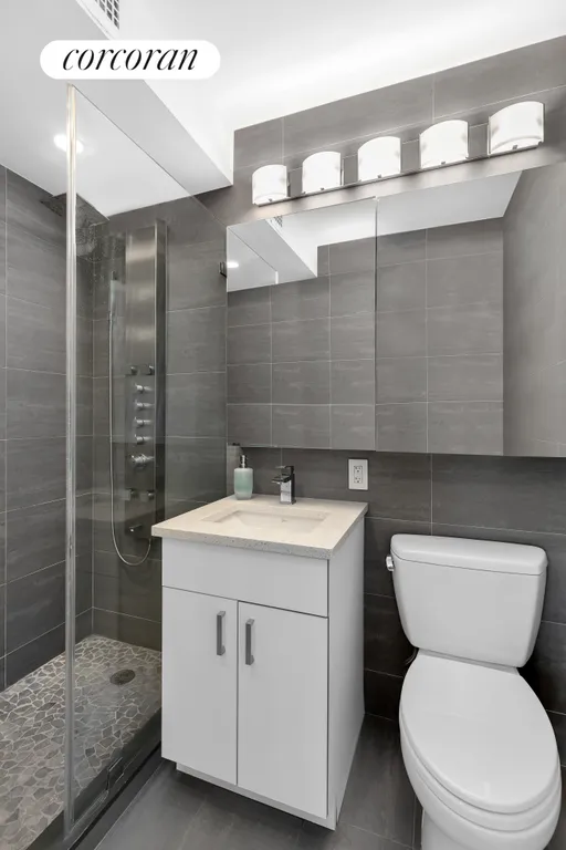 New York City Real Estate | View 115 East 87th Street, 22C | Primary Bathroom | View 6
