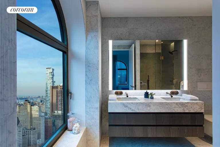 New York City Real Estate | View 130 William Street, 52D | Full Bathroom | View 4