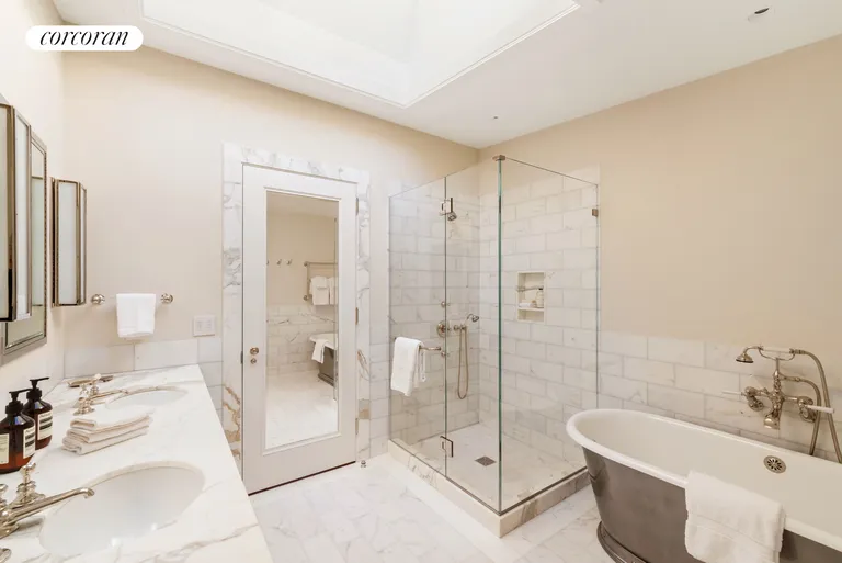 New York City Real Estate | View 22 Bank Street | Primary Bathroom | View 8