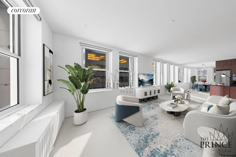 New York City Real Estate | View 55 Liberty Street, 8B | 3 Beds, 2 Baths | View 1