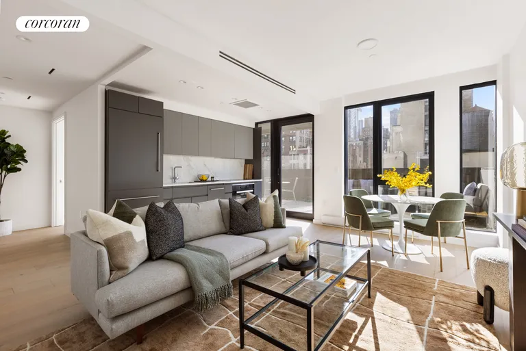 New York City Real Estate | View 300 West 30th Street, 13B | 1 Bed, 1 Bath | View 1
